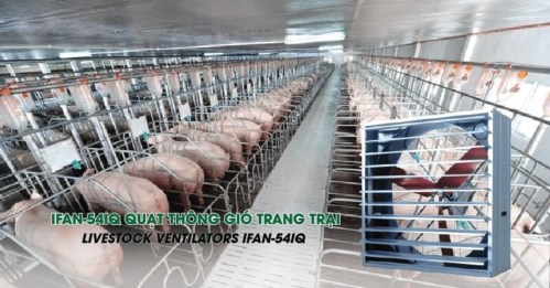 Hệ thống thông gió trại nuôi heo - Nghệ Năng Industrial - Công Ty TNHH Công Nghiệp Nghệ Năng